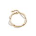 Copper Plated French Style Pearl Bamboo Double Layer Necklace Bracelet For Women Niche Design Sense Elegant Layered Wear_ipsvogv.com