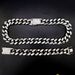 Unisex Hip Hop Trendy Cuban Chain Diamond Bracelet 20mm Spacer Necklace Men And Women Hiphop_ipsvogv.com