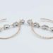 jewelry shiny diamond circle earrings long geometric combination water drop earrings_ipsvogv.com