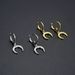 Women’s Jewelry Set Fashion Jewelry Exquisite Small Micro Inlaid CZ Zircon Female Earrings Personality Creative Crescent Earrings_ipsvogv.com