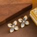 French Exquisite Fashionable Diamond Inlaid Zircon Drip Oil Flower For Women, Niche Personality, Elegant And High-end_ipsvogv.com