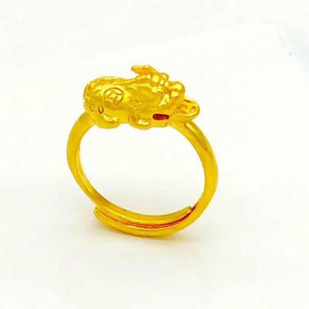 Vietnamese Sand Gold Men And Women's Starry Sky Ring Gold-plated 999 Color Long-lasting Jewelry_ipsvogv.com