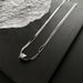 Internet celebrity 2023 niche titanium steel lock bone chain full of zirconium necklace, feminine and luxurious,_ipsvogv.com