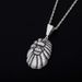 Men And Women's Jewelry Trendy Hip Hop Gorilla Pendant Necklace With Dual-Tone CZ Stones For Casual And Party Wear Necklace Gold Jewelry_ipsvogv.com