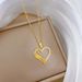 【 】 Love Personalized Fashion Light Luxury Temperament Gorgeous Full Diamond Necklace Women's Versatile Clavicle Chain_ipsvogv.com