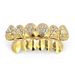 Unisex Jewelry Fashion diamond gold teeth playing card suit shape spades red peaches plums square A hip hop jewelryHIPHOP tooth_ipsvogv.com