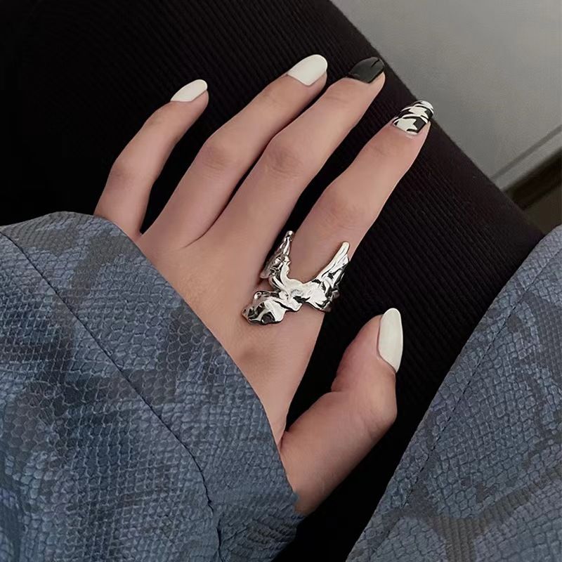 Coldness Style Ring, Female Hip-hop Ins, Niche Design, High-end, Exaggerated, Fashionable, Versatile, Personalized, Open_ipsvogv.com