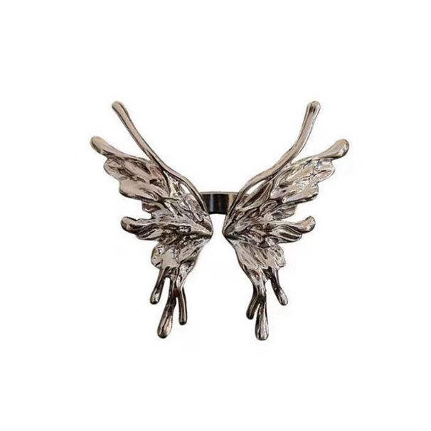 Korean Style Butterfly Women's Fashion Open Hip Hop Trend Index Finger Ring_ipsvogv.com