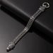 Men's Fashion Stainless Titanium Steel Hip Hop Style Wolf Head Bracelet Personality Trendy Cool Hand Jewelry_ipsvogv.com