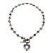 Sweet And Cool Colorful Heart Necklace For Women, New Hot Style Clavicle Necklace, Light Luxury, High End, Niche Design, Hot Girl Necklace Trend_ipsvogv.com