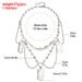 Fashion Trendy Brand Hip-hop Alloy Razor Blade Pearl Necklace Female, Personalized Pendant Necklace_ipsvogv.com