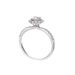 Silver Moissanite Diamond Ring Fashion Celebrity Style Small Lily Of The Valley Female Elegant Small Fragrance Style Temperament Finger Ring_ipsvogv.com
