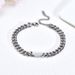 Men's Jewelry Fashion Stainless Steel Silver Personality Cuban Chain Minimalist Design Hip Hop Trend Bracelet Jewelry_ipsvogv.com