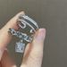 Subtle Sweet Cool Style Personalized Geometric Sparkling Diamond Zircon Open Temperament Versatile Square Socialite_ipsvogv.com