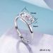 Cao Shi's Mother's Day Gift Special Recommendation: Love Opening Letter Mom Fashion MOM Series Ring_ipsvogv.com