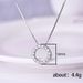 Cao Shi, Japanese And Korean Lovers, Necklace, Temperament, Network Red, Ins Style, Round Pendant, Small Design,_ipsvogv.com