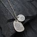 Trendy brand lightning ghost hand double necklace retro old literary style praying hand sun pendant_ipsvogv.com