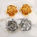 E13236ZA New Metal Rose Women's Autumn/Winter Light Luxury Earrings_ipsvogv.com