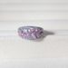 Vintage Style Pink Diamond Micro Inlaid Zircon Ring, Light Luxury Full Of Sparkling Diamonds, Exquisite And Luxurious_ipsvogv.com