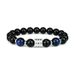 INS Stainless Steel 10mm Natural Stone Tiger Eye Obsidian Men's Bracelet_ipsvogv.com
