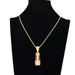 Unisex Necklace Men's Personality Creative Micro Inlaid Zircon Razor Pendant Trendy Brand Clipper Pendant Hiphop Accessories_ipsvogv.com