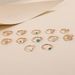 New Eyes Moon Arrow Hollow Opening 12 Piece Set Ring_ipsvogv.com