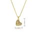 Hot Selling Love Micro Inlaid Zircon Simple Pendant Ins Style Light Luxury Love Fashion Temperament Versatile Necklace For Women_ipsvogv.com