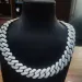 Sier Ice Out 12mm 15mm 18mm 20mm Diamond Chain Mens Moissanite Rapper Hip Hop Chain Cuban Link Gift_ipsvogv.com