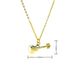 New Copper Plated Gold Guitar Necklace Music Fashion Pendant Simple Personality Unisex Sweater Chain_ipsvogv.com
