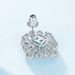 Atmospheric Ice Flower Cut High Carbon Diamond Earrings S925 Silver Inlaid Aquamarine Colored Gemstone Earrings Versatile_ipsvogv.com
