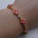 Adjustable Zircon Stone With Devil's Eye Design, Hip-Hop Style, Unisex Bracelet_ipsvogv.com