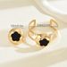 Minimally designed women's bracelet set with niche plum blossom inlay design, high-end handmade ring_ipsvogv.com