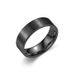 6mm Plain Minimalist Titanium Steel Frosted Fashionable Men's Ring Bracelet_ipsvogv.com
