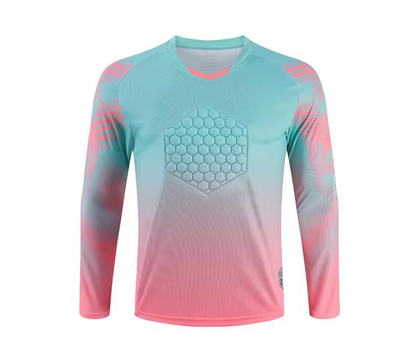 Men's Clothing goalkeeper uniform long sleeve training competition cross-border goalkeeper uniform jersey chest elbow pads football uniform suit_ipsvogv.com