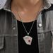 Men's Diamond Playing Card Pendant Necklace Personalized Tonghua Shun Couple Sweater Chain Hip Hop Accessories_ipsvogv.com