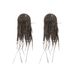 Fashionable Feather For Women, Baroque Style Diamond Studded Claw Chain, High-end Party Dance Earrings_ipsvogv.com