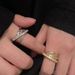 Multi Layer Zircon Open For Women, Light Luxury, Niche Design, High-end Feel, Index Finger Ring, Exaggerated_ipsvogv.com