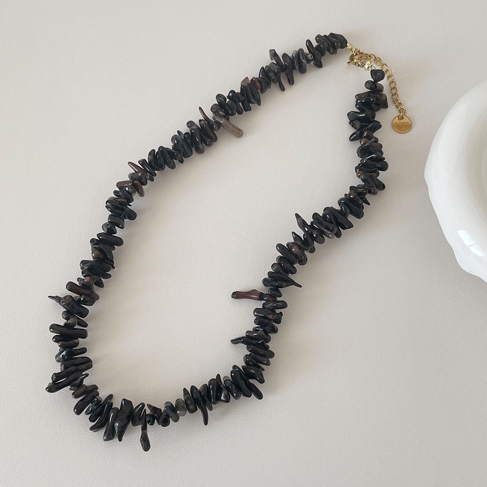 Minimalist Design, Baroque Style Coral Necklace, Women's Instagram Vacation, Beach Style, Versatile Collarbone Chain_ipsvogv.com