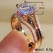 Cao Shi Fashion Six Claw Cubic Zirconia Ring Single Ring Women's Popular Engagement Dinner Ring_ipsvogv.com
