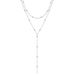Fashionable And Minimalist Geometric Tassels, Round Beads, Collarbone Multi-layer Temperament N, Creative Long_ipsvogv.com