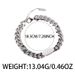 Cuban Bracelet New Trendy Fashionable Minority Titanium Steel Design High End Hip Hop Cool And Generous Men's Jewelry_ipsvogv.com