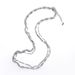 Men's Trendy Design, Niche, High End Ins Hip Hop Titanium Steel Lantern Chain Necklace, Stacked Necklace, Double Layer Necklace_ipsvogv.com