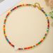 Necklace Jewelry Bohemian Style Colored Turquoise Beaded Necklace Love Mother Of Pearl Pendant Necklace For Women_ipsvogv.com