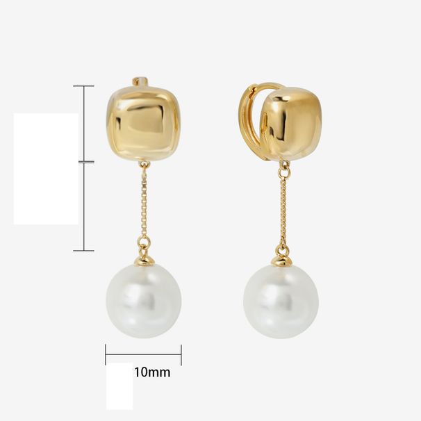 S925 Silver Pearl Ear Buckle Fashion Earrings Earrings High Sense Ear Jewelry Women's Niche High Grade_ipsvogv.com