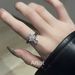 【 1708 People Praised 】 Light Luxury, High-end Feeling, Cold Wind, Diamond Inlaid Zircon Cross Titanium Steel Ring,_ipsvogv.com