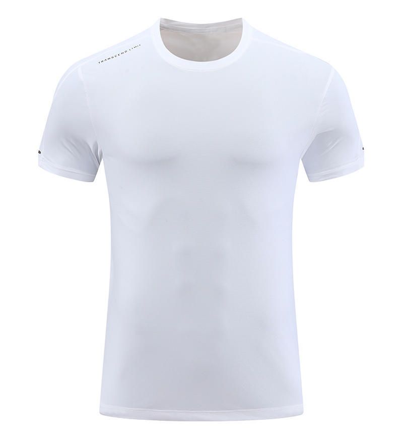 Men's Clothing Quick-Drying Clothes Breathable Short-Sleeved T-Shirt Sports Tops Fitness Training Running _ipsvogv.com