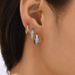 Unisex Hot Selling Classic Fashion All Match Round Micro Inlaid Gold Stainless Steel Zircon Earrings Personality Trend Ear Buckles_ipsvogv.com