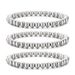 Men And Women's Jewelry Beautiful Elastic Round Bead Bracelet Set Fashionable And Responsive DIY Bracelet_ipsvogv.com