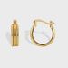 Geometric Multi Layer Arc For Women Copper Plated With Real Gold Fashion Retro Niche Versatile Design Earrings_ipsvogv.com