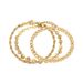 Women's Jewelry Stacking Bracelet Cuban Chain Simple Fashion Jewelry Set Stainless Steel Cuban Chain Bracelet Stacking_ipsvogv.com